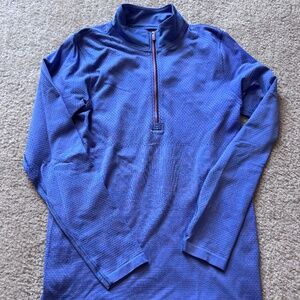 Lululemon Metal Vent Tech Midweight Half-Zip – Velvet Dust / Wild Indigo